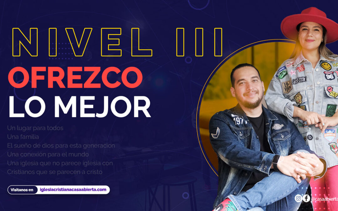Nivel 3 | Ofrezco lo Mejor
